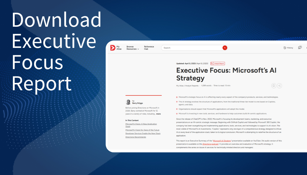 Image of Report - Executive Focus: Microsoft's AI Strategy