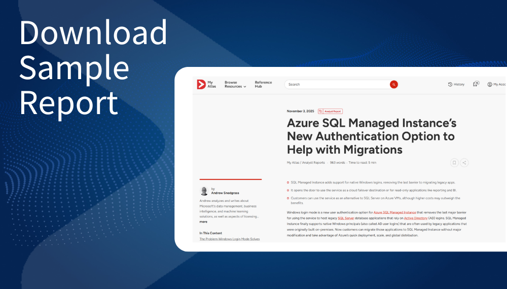 Image of sample report