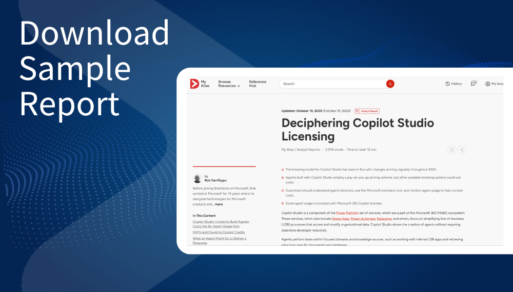 Image of sample report