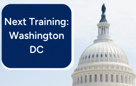 Next Training: Washington DC