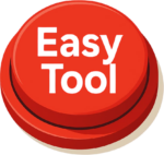 a red button with white letters saying 'Easy Tool'